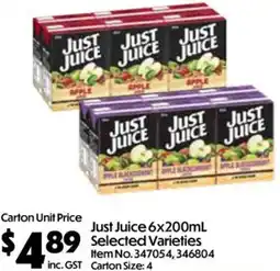 C-Store Distribution Just Juice offer