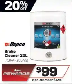 Repco Brake Cleaner offer