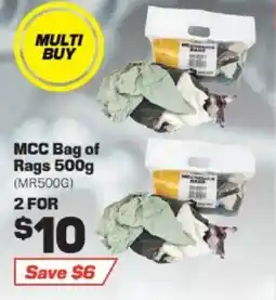 Repco Mcc bag of rags offer