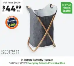 Harris Scarfe Butterfly Hamper offer