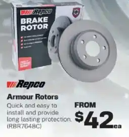 Repco Armour Rotors offer