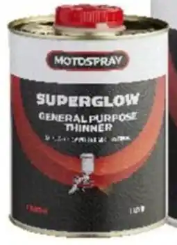 Burson Auto Parts Superglow general purpose thinners offer