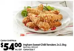 C-Store Distribution Ingham Sweet Chilli Tenders offer
