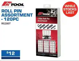 Burson Auto Parts Roll pin assortment - 120pc offer