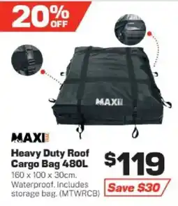 Repco Heavy Duty Roof Cargo Bag offer
