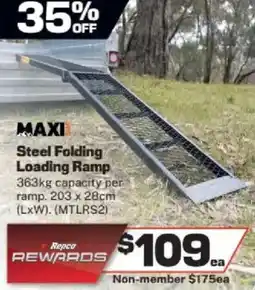 Repco Steel Folding Loading Ramp offer