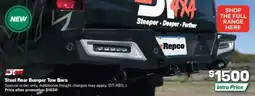 Repco Steel Rear Bumper Tow Bars offer