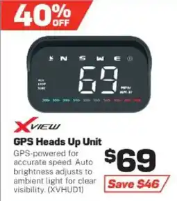 Repco Gps heads up unit offer