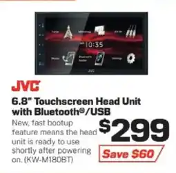 Repco 6.8 touchscreen head unit with bluetooth usb offer