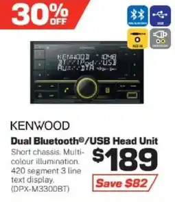 Repco Dual bluetooth usb head unit offer