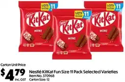C-Store Distribution Nestlé KitKat Fun Size offer