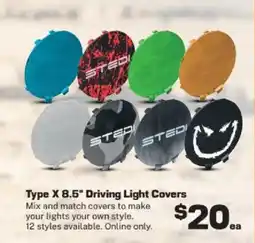 Repco Type X 8.5 Driving Light Covers offer