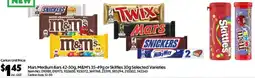 C-Store Distribution Mars Medium Bars, M&M's or Skittles offer