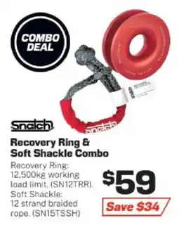 Repco Recovery Ring & Soft Shackle Combo offer
