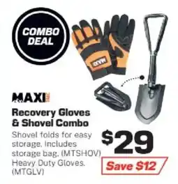 Repco Recovery Gloves & Shovel Combo offer