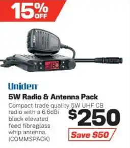Repco 5w radio & antenna pack offer