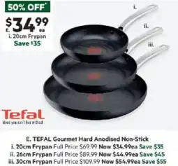 Harris Scarfe Gourmet Hard Anodised Non Stick offer