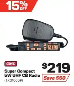 Repco Super compact 5w uhf cb radio offer