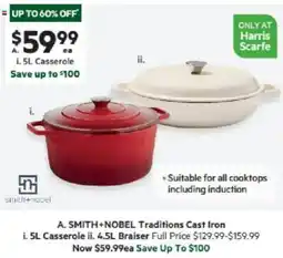 Harris Scarfe Traditions Cast Iron offer
