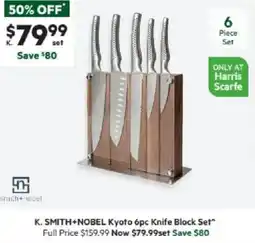 Harris Scarfe Kyoto 6pc Knife Block Set offer