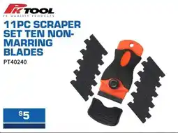 Burson Auto Parts 11pc scraper set ten non- marring blades offer
