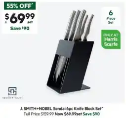 Harris Scarfe Sendai 6pc Knife Block Set offer