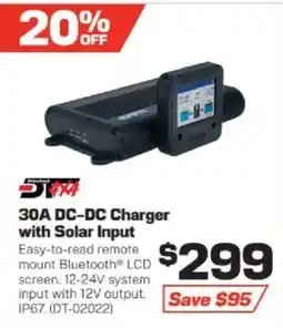 Repco 30a dc dc charger with solar input offer