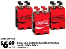 C-Store Distribution Coca-Cola offer