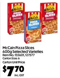 C-Store Distribution McCain Pizza Slices offer