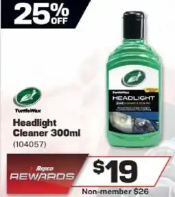 Repco Headlight Cleaner offer