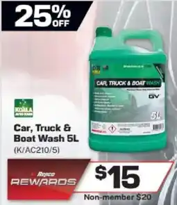 Repco Car Truck & Boat Wash offer