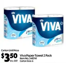 C-Store Distribution Viva Paper Towel offer