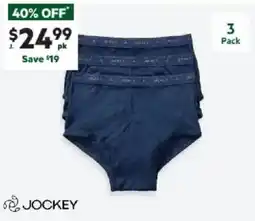 Harris Scarfe JOCKEY Men's 3pk Y-Front Trunk offer