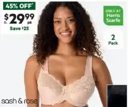 Harris Scarfe Lace Underwire Minimiser Bra offer