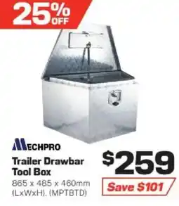 Repco Trailer Drawbar Tool Box offer