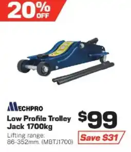 Repco Low Profile Trolley Jack offer