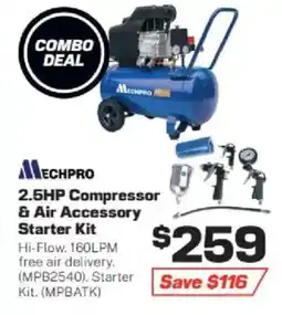 Repco Compressor & Air Accessory Starter Kit offer