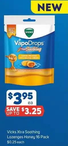 Foodland Vicks Xtra Soothing Lozenges Honey offer