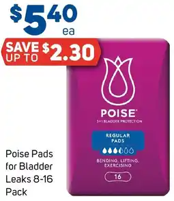 Foodland Poise Pads for Bladder Leaks offer