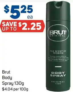 Foodland Brut Body Spray offer