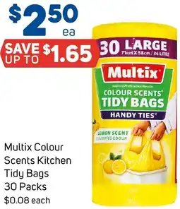 Foodland Multix Colour Scents Kitchen Tidy Bags offer