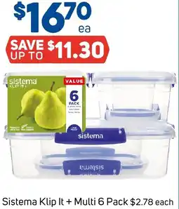 Foodland Sistema Klip It Multi offer