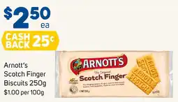 Foodland Arnotts Scotch Finger Biscuits offer