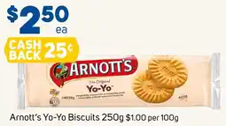 Foodland Arnotts Yo Yo Biscuits offer