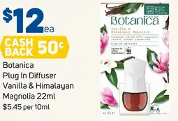 Foodland Botanica Plug In Diffuser Vanilla & Himalayan Magnolia offer