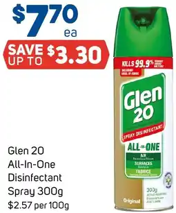 Foodland Glen 20 All In One Disinfectant Spray offer