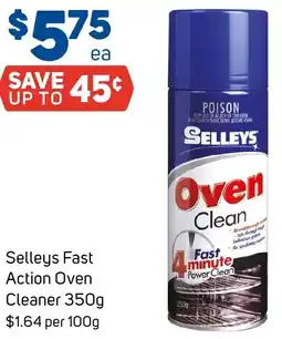 Foodland Selleys Fast Action Oven Cleaner offer