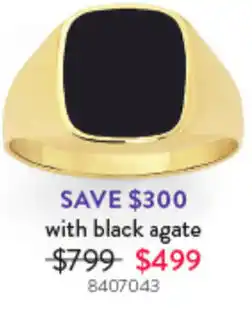 Goldmark With black agate offer