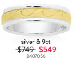 Goldmark silver & 9ct offer