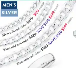 Goldmark Solid curb chain offer